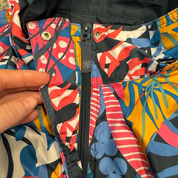Lauren James Anorak Jacket Multicolor Water Resistant Women's Size XL - Picture 5 of 10